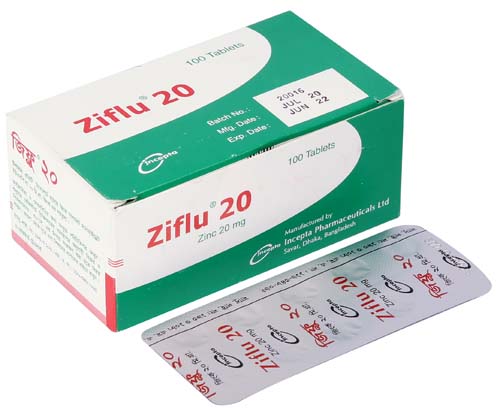 Picture of Ziflu 20 Tablet